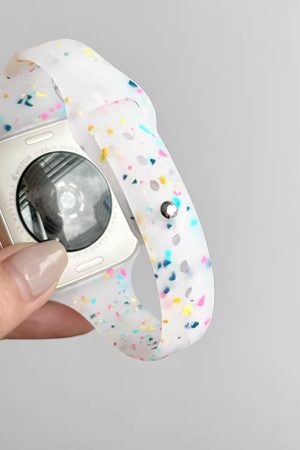 Aikiss-Smartwatch bands,Sport Band Watch Band Women Men, Recycled Plastic Soft Silicone Strap